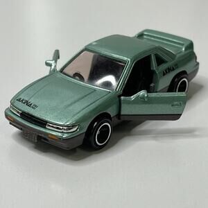 Tomica - Nissan Silvia (S13) Akina Speedstars Minicar No.6 Metallic Green X Gray